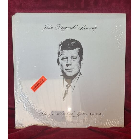 John F Kennedy Presidential Speeches- 1960-63- Record LP- Vintage Vinyl- Sealed! - Picture 1 of 6